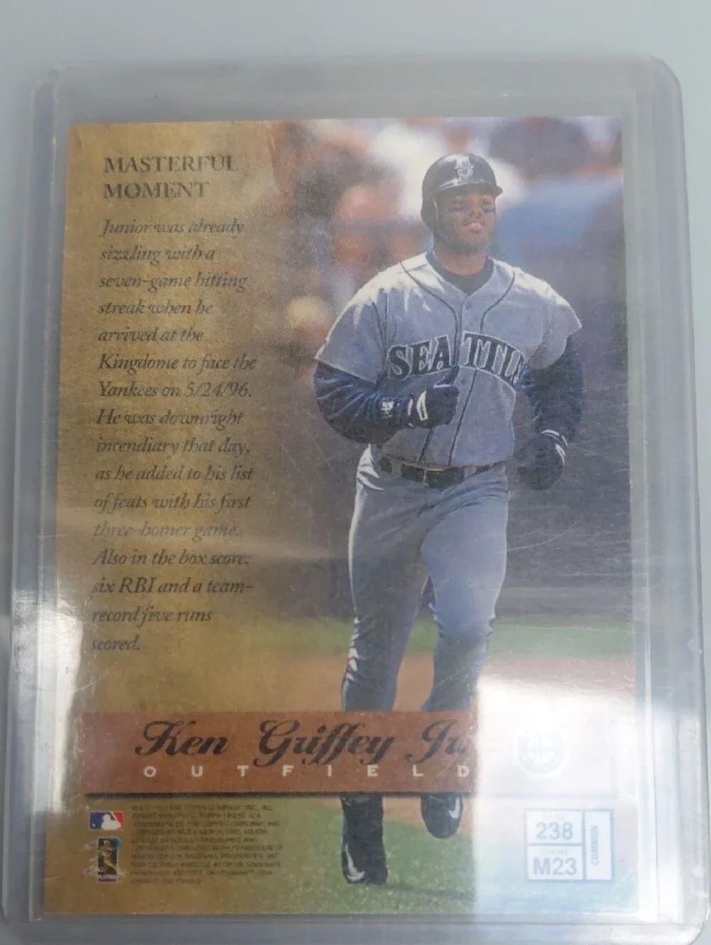 Ken Griffey JR Rare Ships With Care!!!